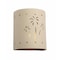 Luxury Lighting Mirage Flats 10in. High Ceramic Outdoor Wall Light, Cottonwood 101-22B CW u/d 7-17 - alternate 3
